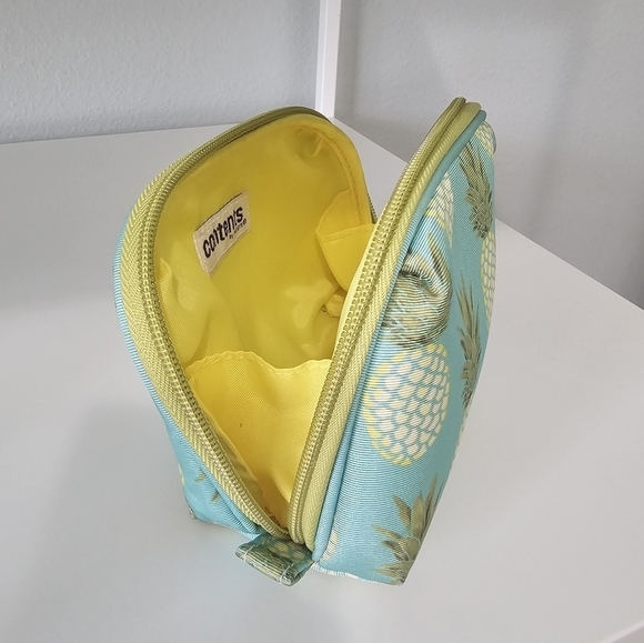 ๐ 4 for $25 ๐ CONTENTS BY ALLEGRO PINEAPPLE MAKEUP TRAVEL BAG - Picture 4 of 7